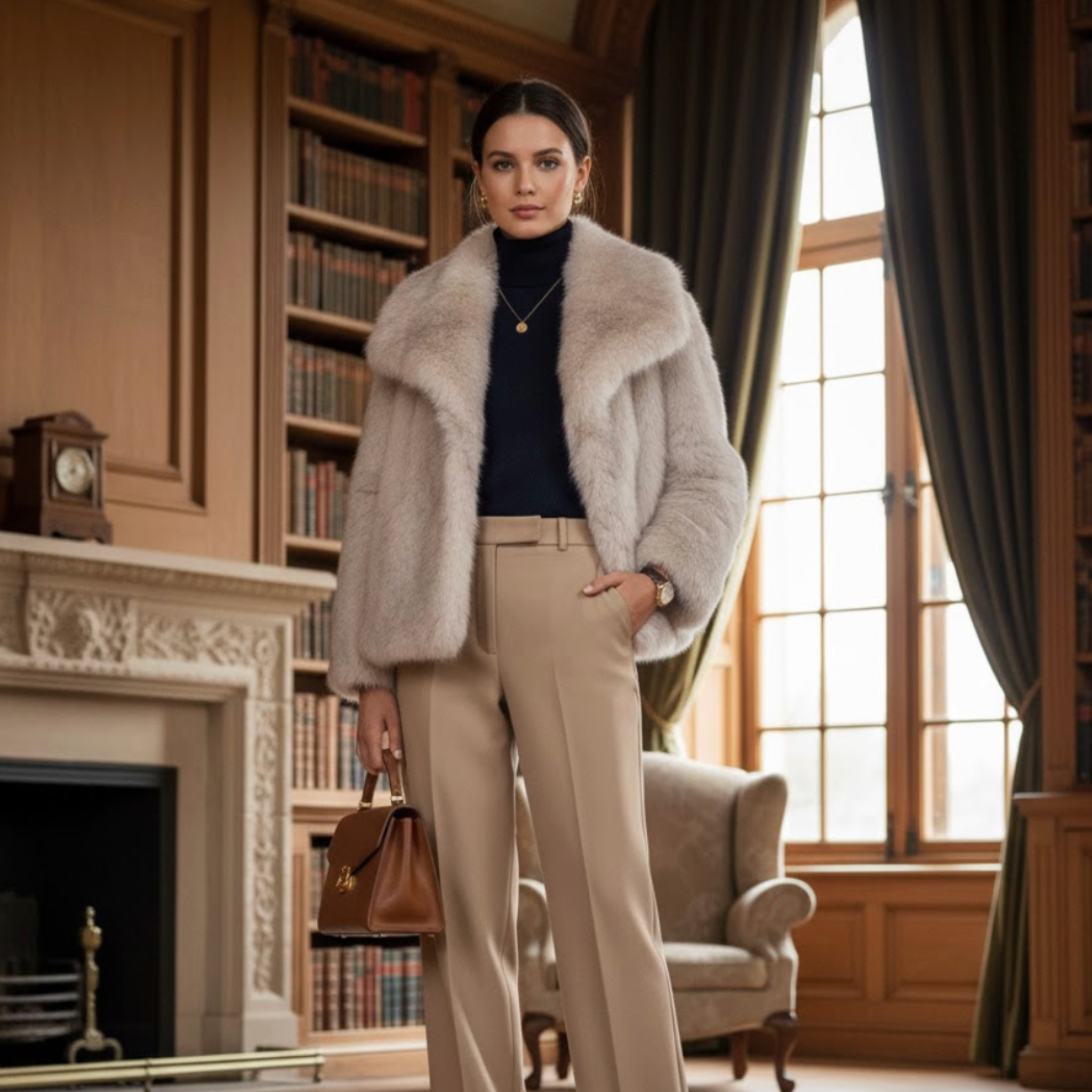 Ellingmere | Women’s Vegan Fur Coat